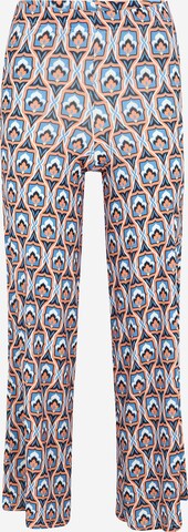 Dorothy Perkins Petite Flared Broek 'Geo' in Gemengde kleuren: voorkant