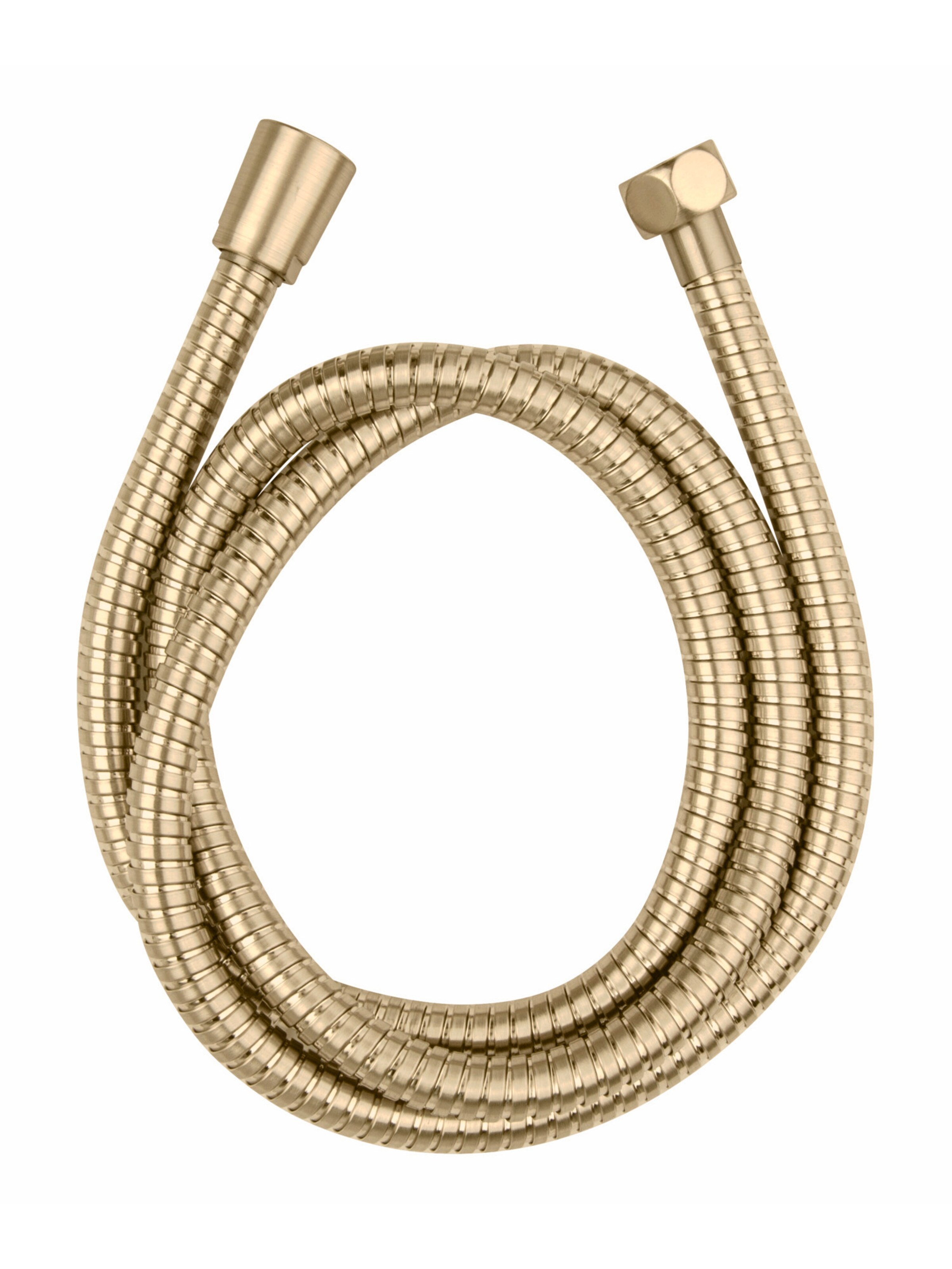 Wenko Duschschlauch 'Brass' in Gold: Vorderseite