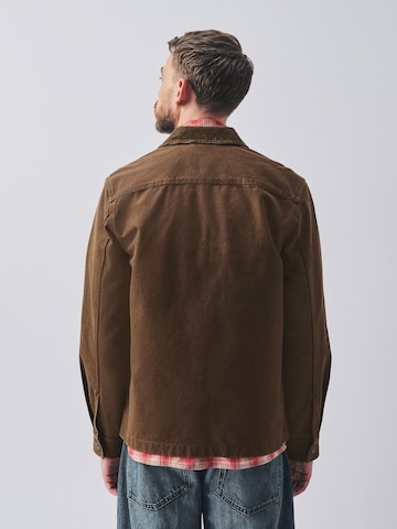Next Regular fit Between-season jacket in Brown