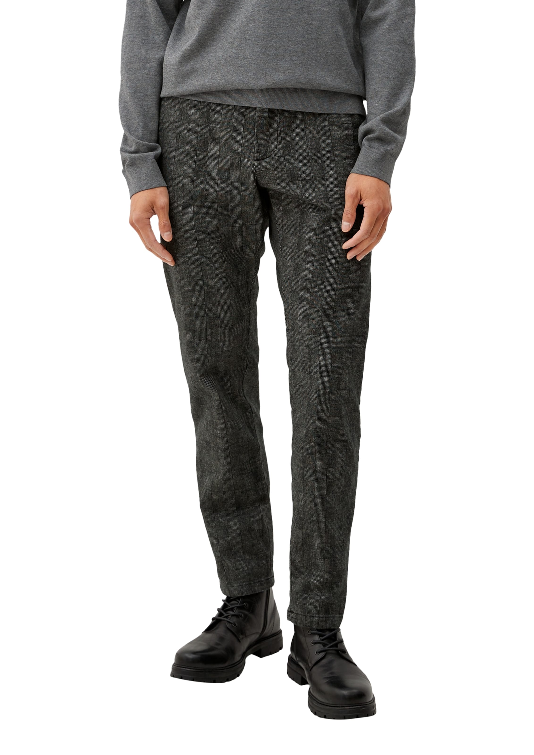 s.Oliver Slim fit Chino Pants 'Phoenix' in Grey: front