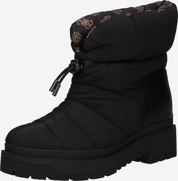 GUESS Snowboots 'Leeda' in Zwart: voorkant