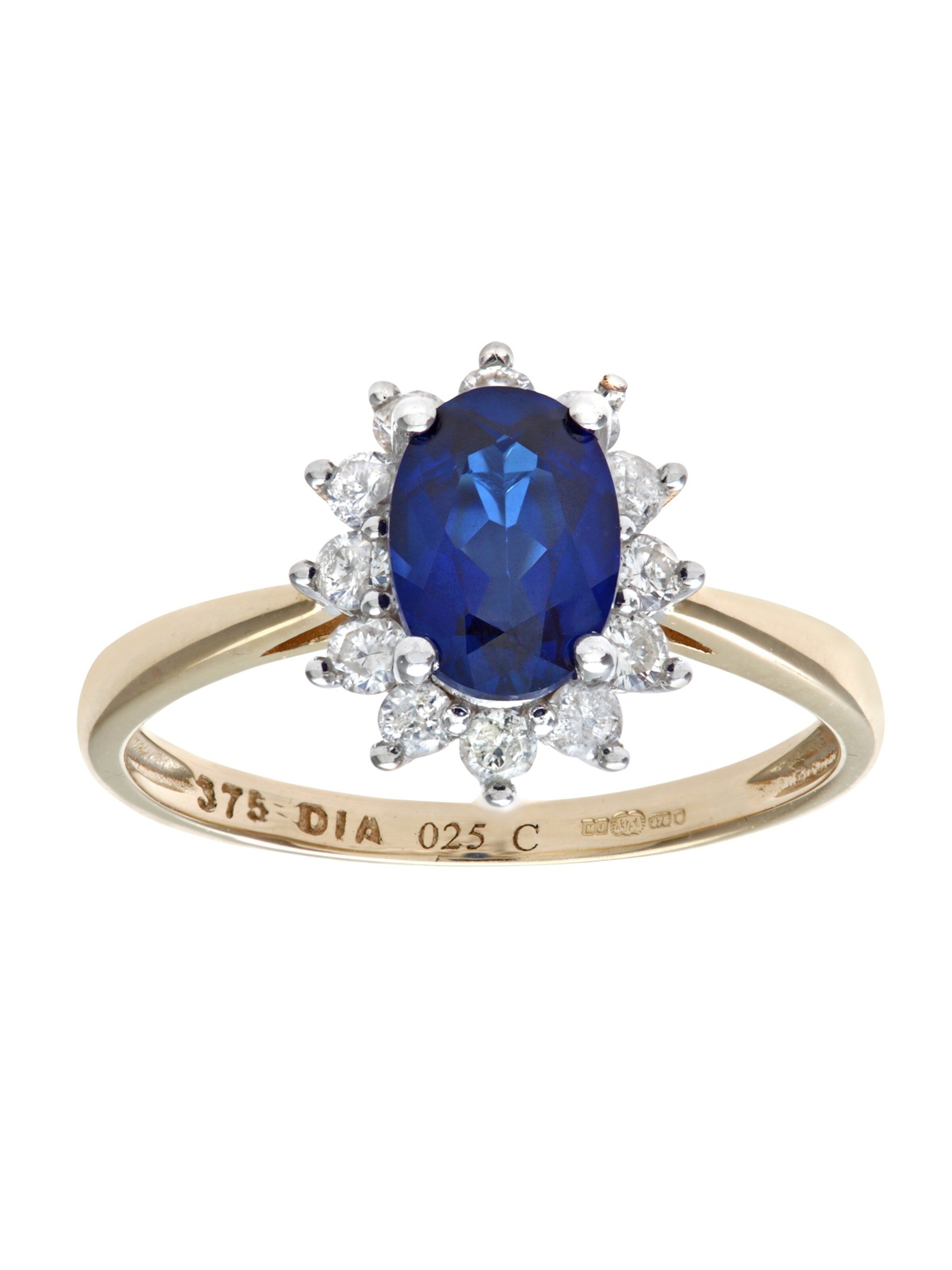 DIAMANT LETERNEL Ring in Gold: front