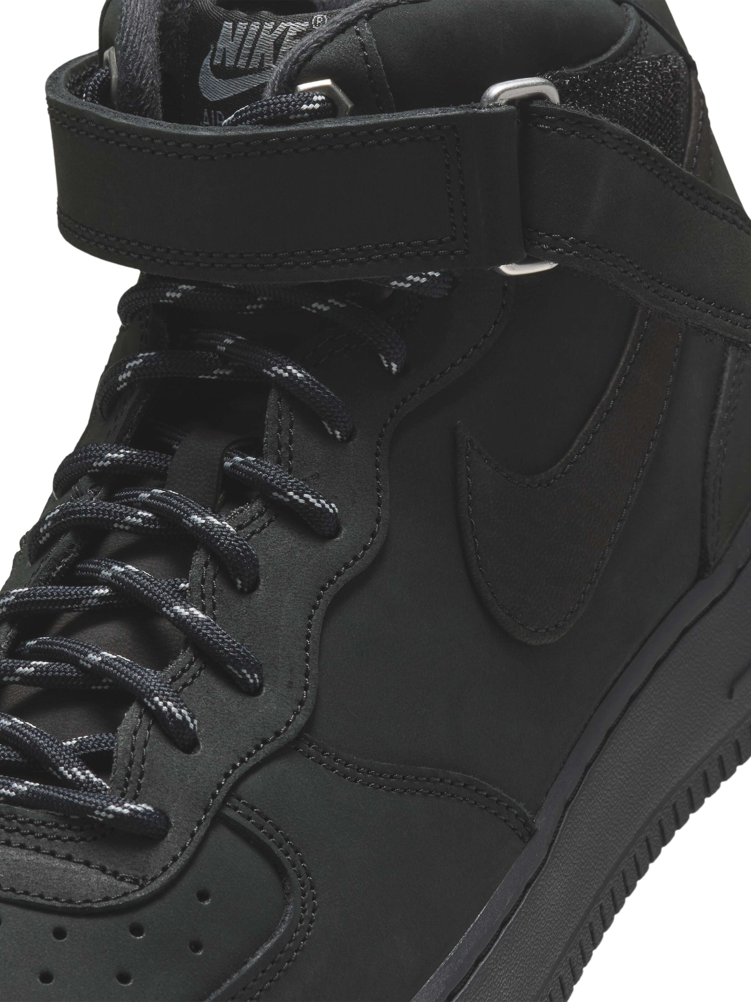 Sneaker înalt 'Air Force 1 Mid '07' de la NIKE pe negru