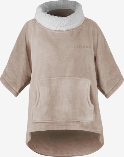 normani Pull-over 'Merlo' en beige / blanc, Vue avec produit