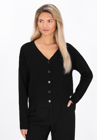 Giacchetta di usha BLACK LABEL in nero: frontale