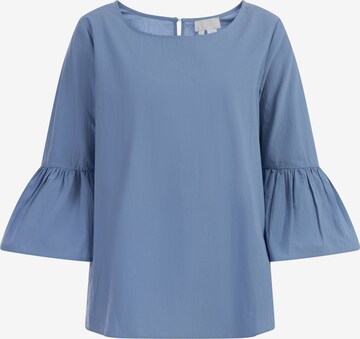 RISA Blouse in Blauw: voorkant