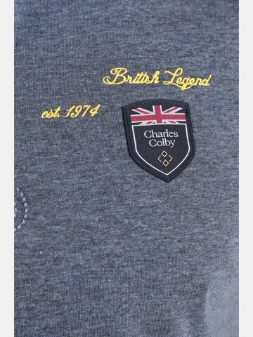 Charles Colby Sweatshirt 'Earl Peredur' in Blau