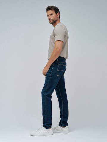 Coupe slim Jean Salsa Jeans en bleu