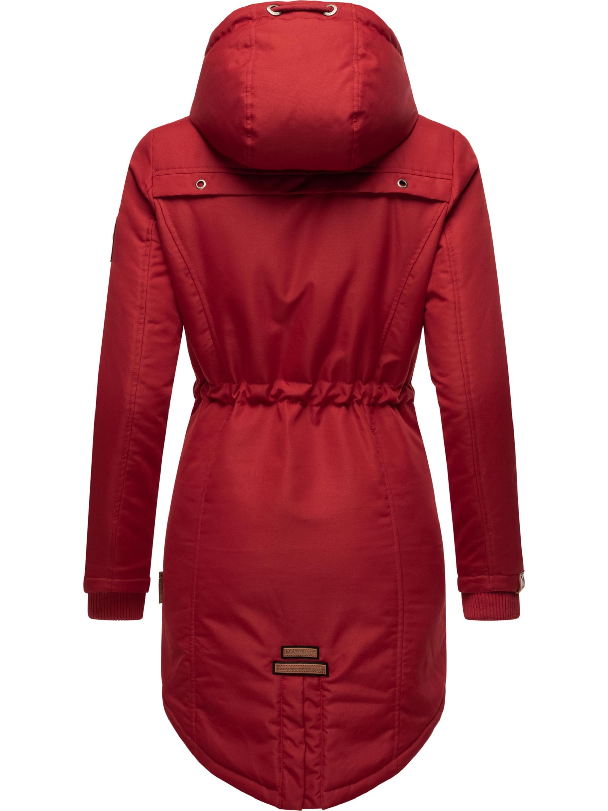 MARIKOO Zimska jakna 'Kamii' | rdeča barva