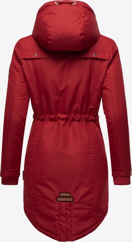 Parka invernale 'Kamii' di MARIKOO in rosso