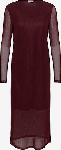 SAINT TROPEZ - Vestido 'Aady' em vermelho: frente