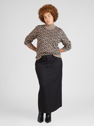 Pullover 'CARIA' di Vero Moda Curve in beige