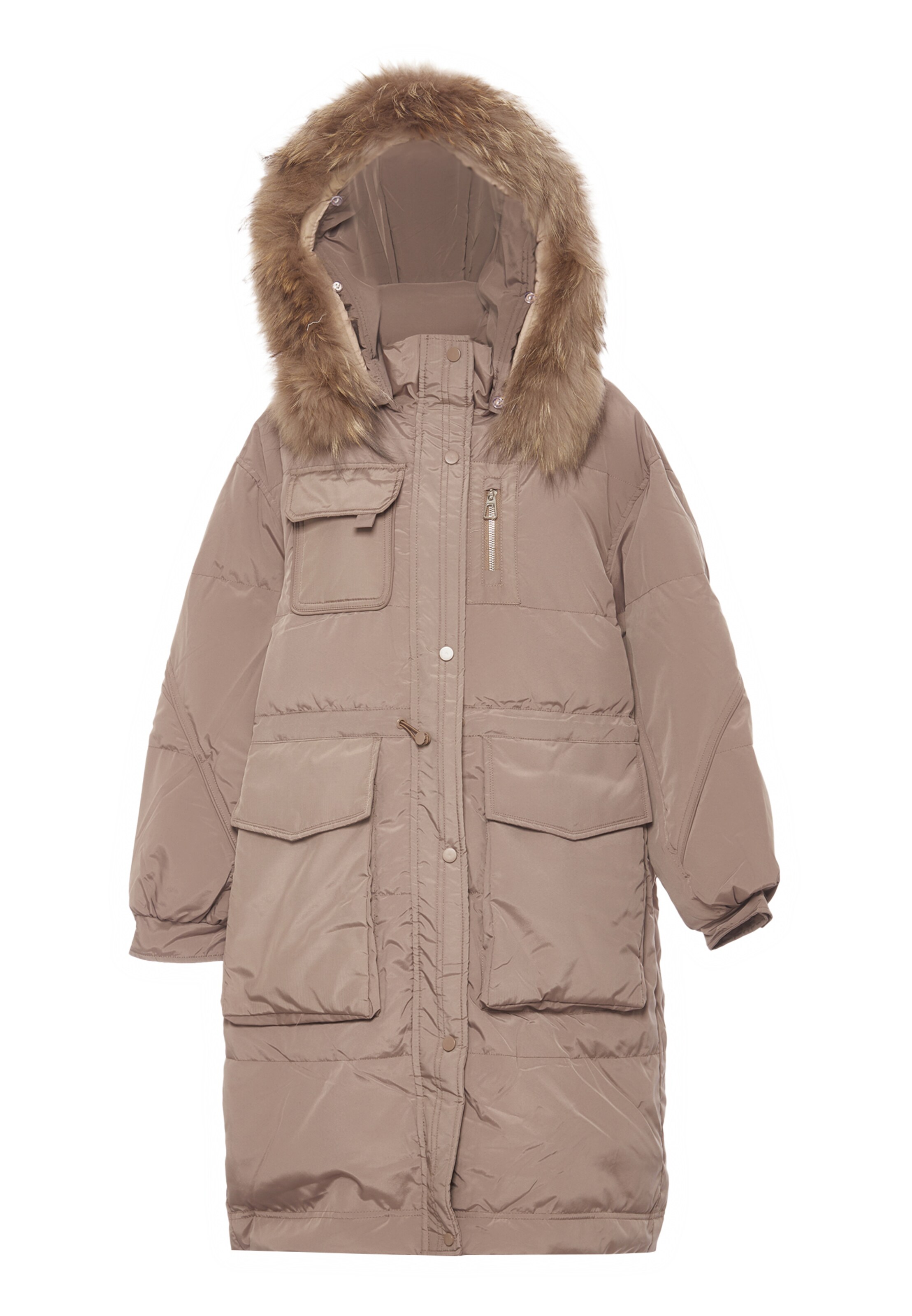 faina Zimski plašč | rjava barva