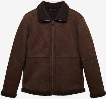 MANGO MAN Between-Season Jacket 'Max' in Brown: front