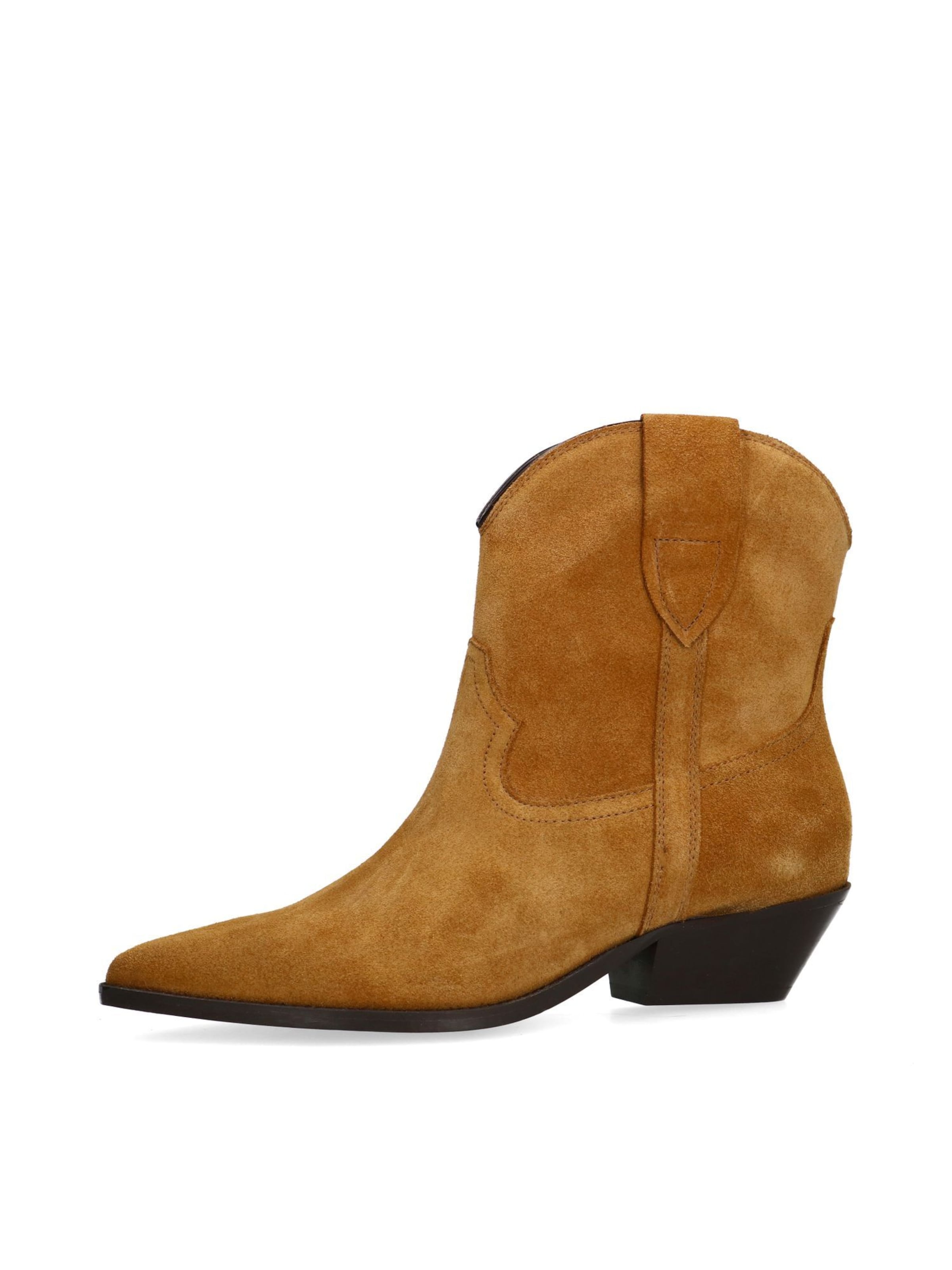 Bottes de cowboy SACHA en marron : devant