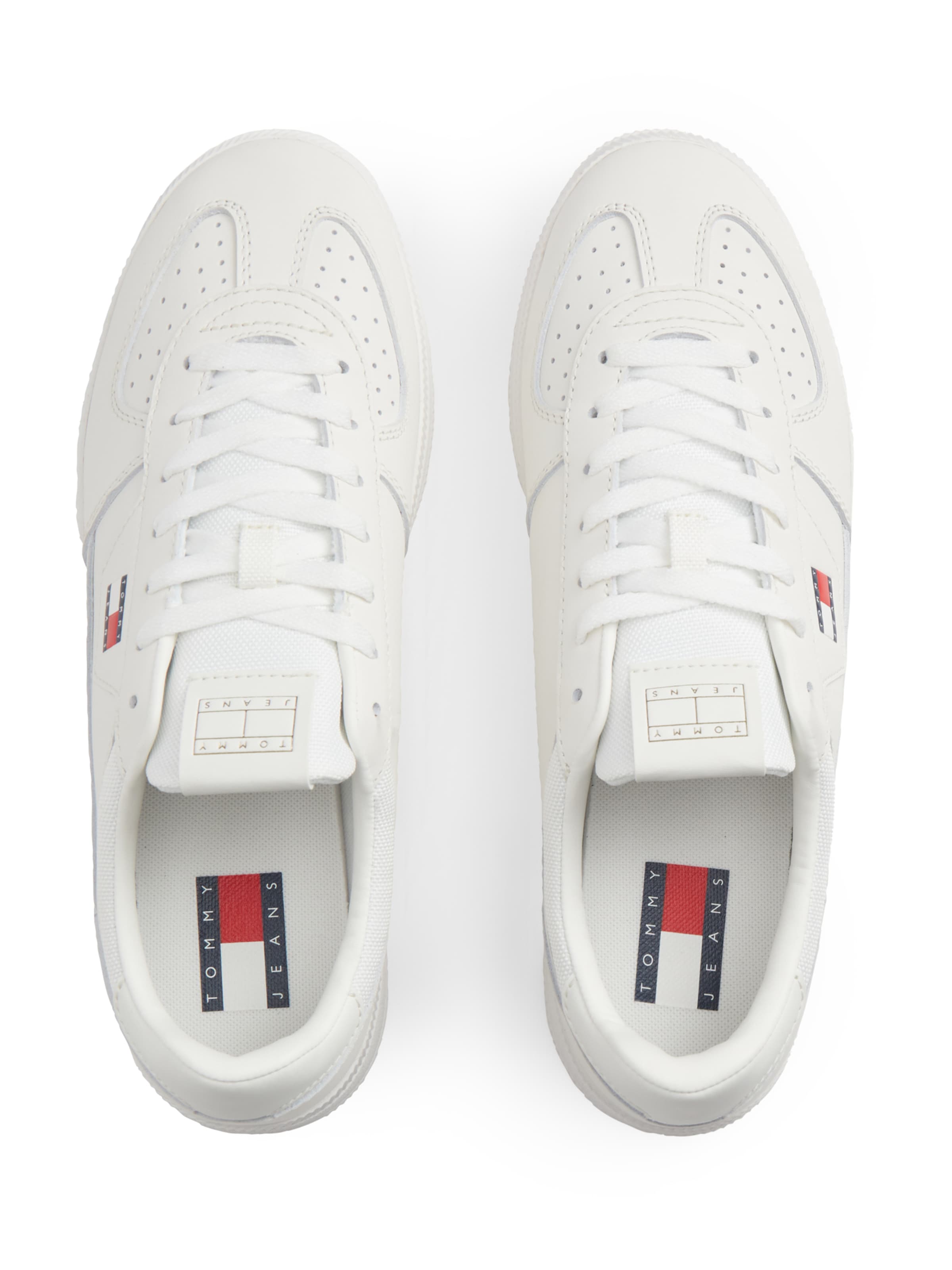 Baskets basses 'THE GREENWICH' Tommy Jeans en blanc