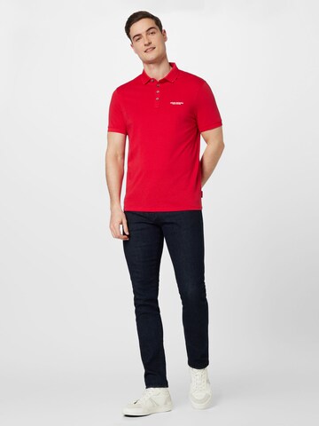 ARMANI EXCHANGE Poloshirt in Rot