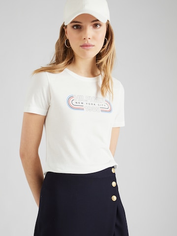 TOMMY HILFIGER - Camiseta en blanco: frente