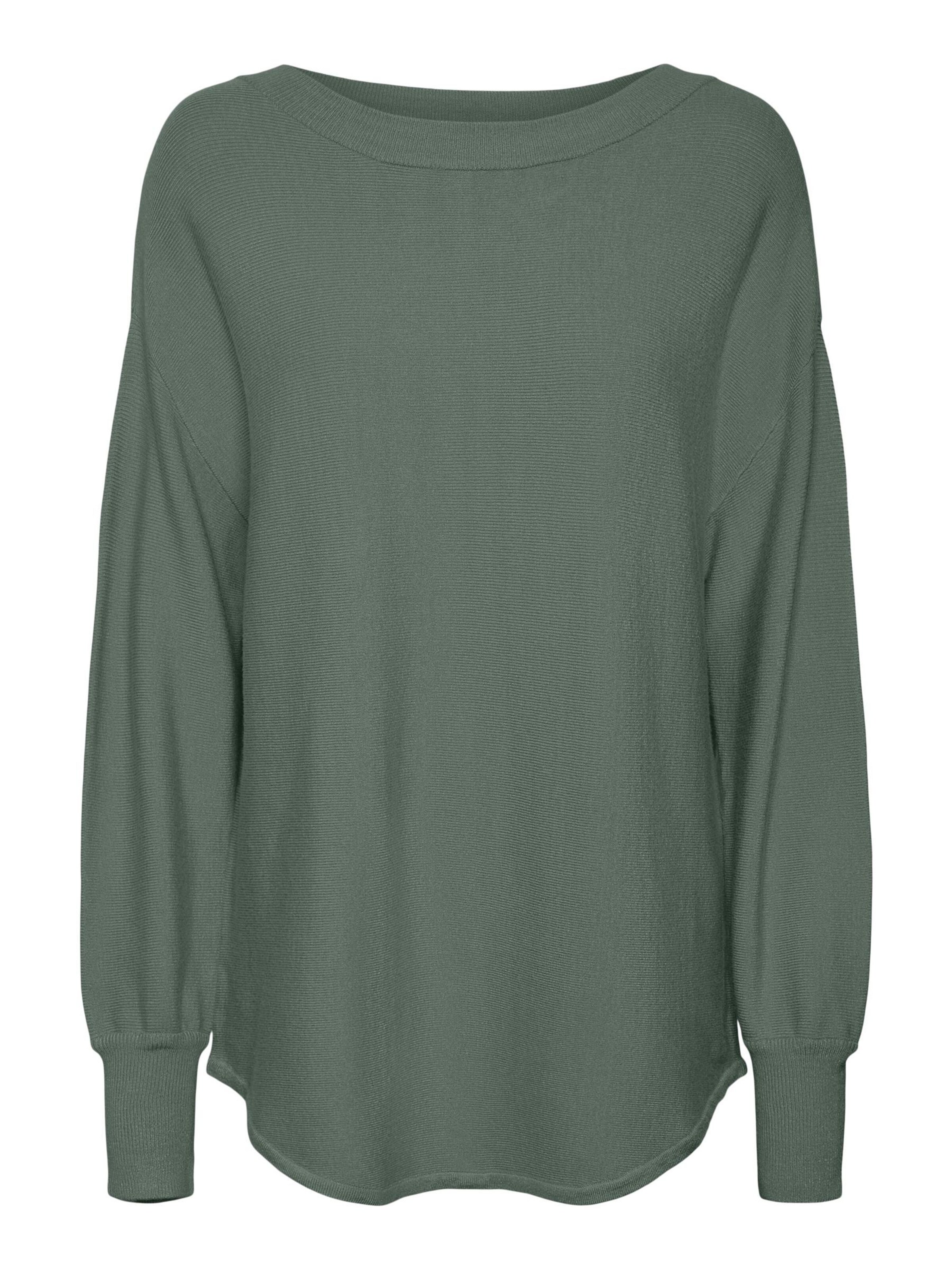 VERO MODA Pullover 'NANCY' i grøn: forside