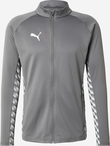 Veste de sport 'TeamLIGA26' PUMA en gris : devant