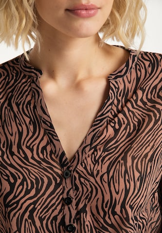 Camicia da donna di Usha in marrone