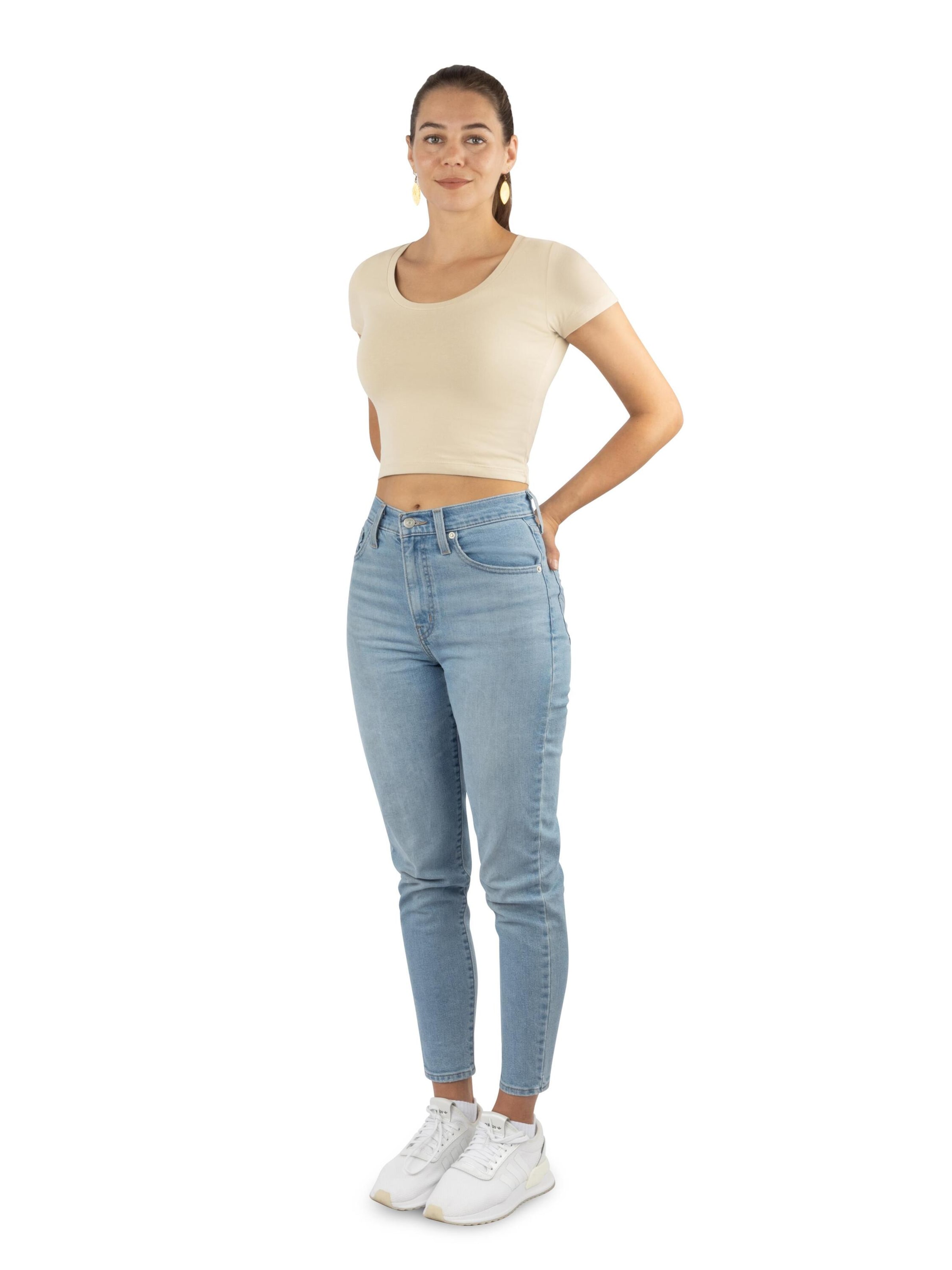 Janice - Camiseta 'Nantes' en beige
