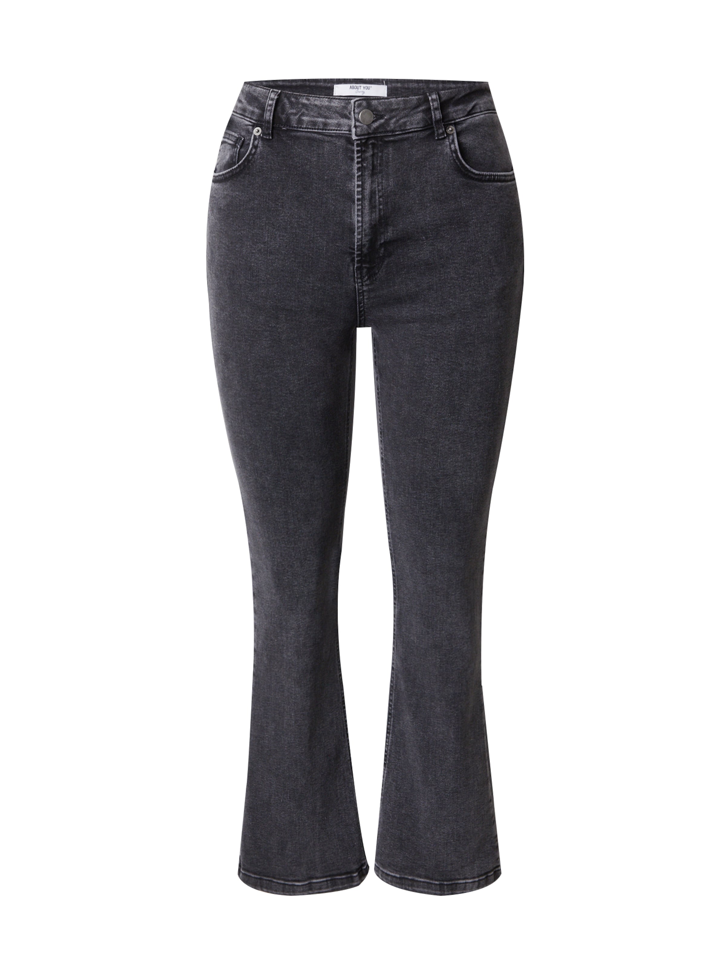 ABOUT YOU Curvy regular Τζιν 'Naomi' σε γκρι: μπροστά