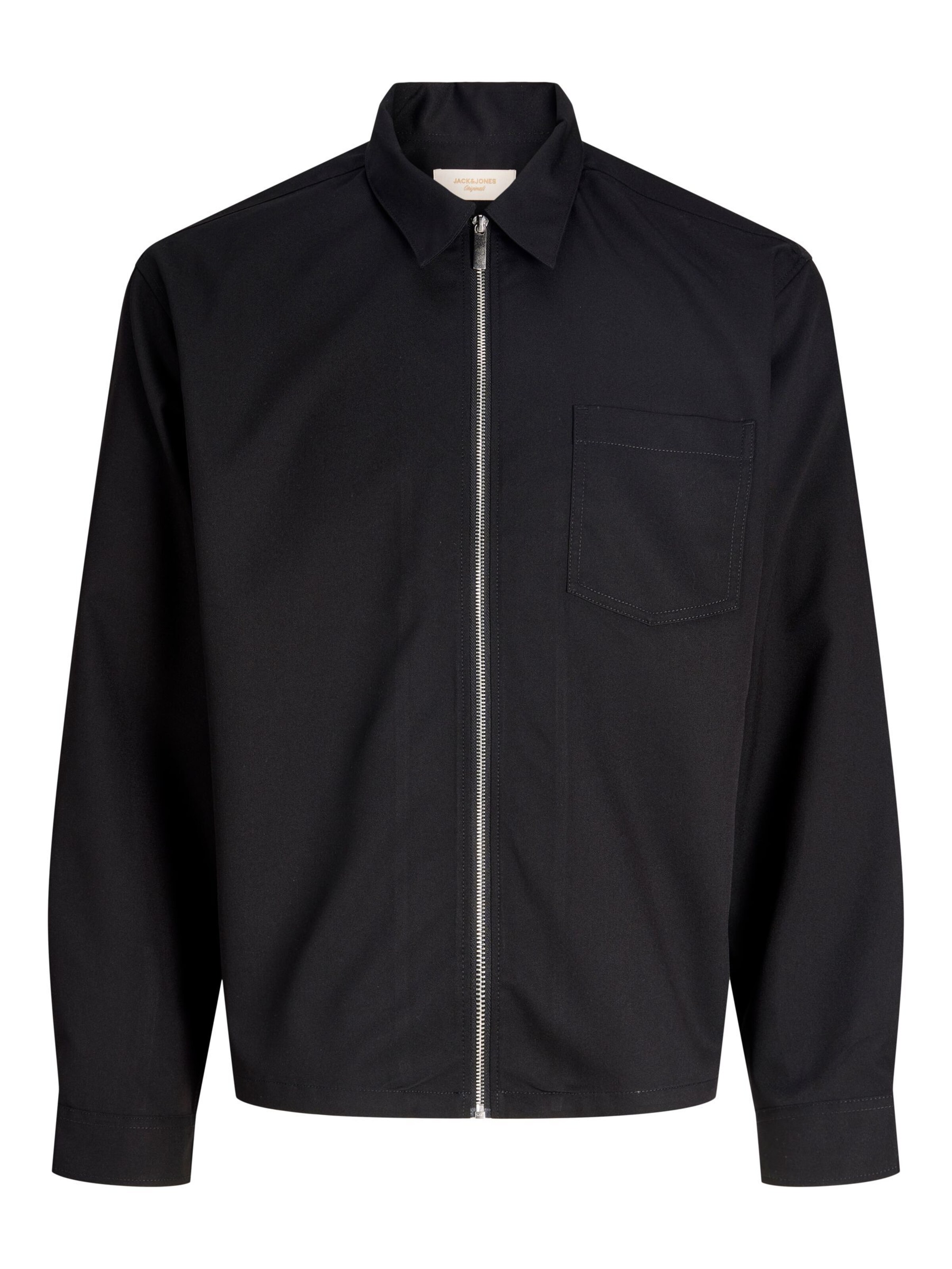 JACK & JONES Tussenjas in Zwart: voorkant