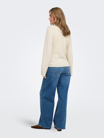 Only Maternity Pullover in Beige