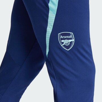 ADIDAS PERFORMANCE Slimfit Sporthose 'Arsenal Tiro 24' in Blau