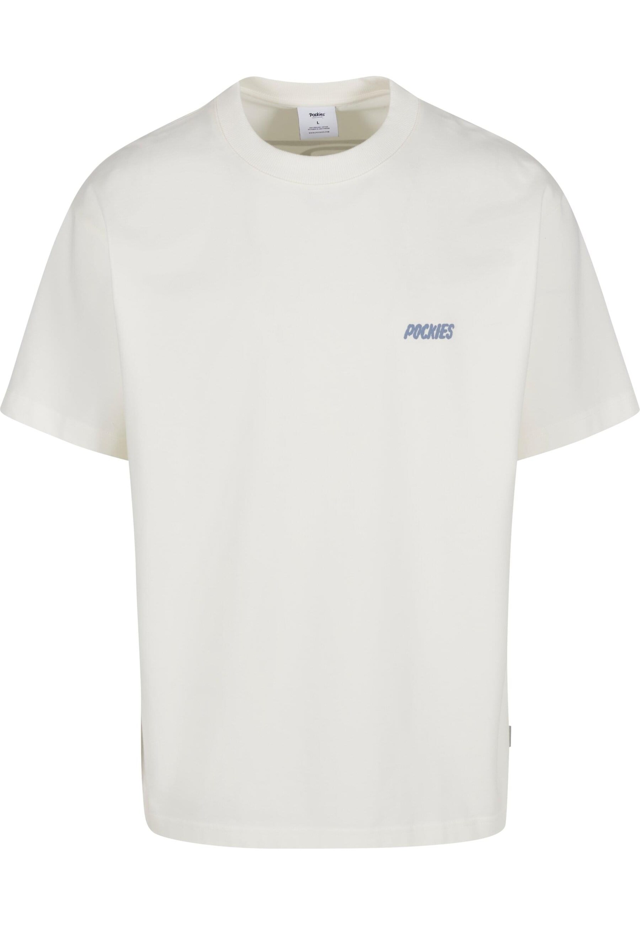 Pockies Shirt 'Delirious' in Wit: voorkant