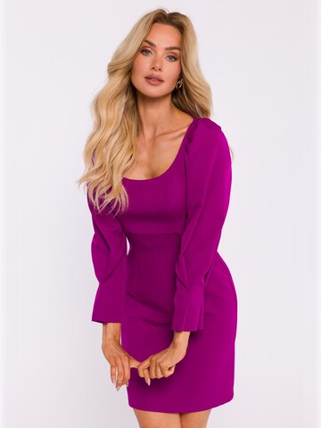 made of emotion - Vestido ' M836 ' en rojo: frente