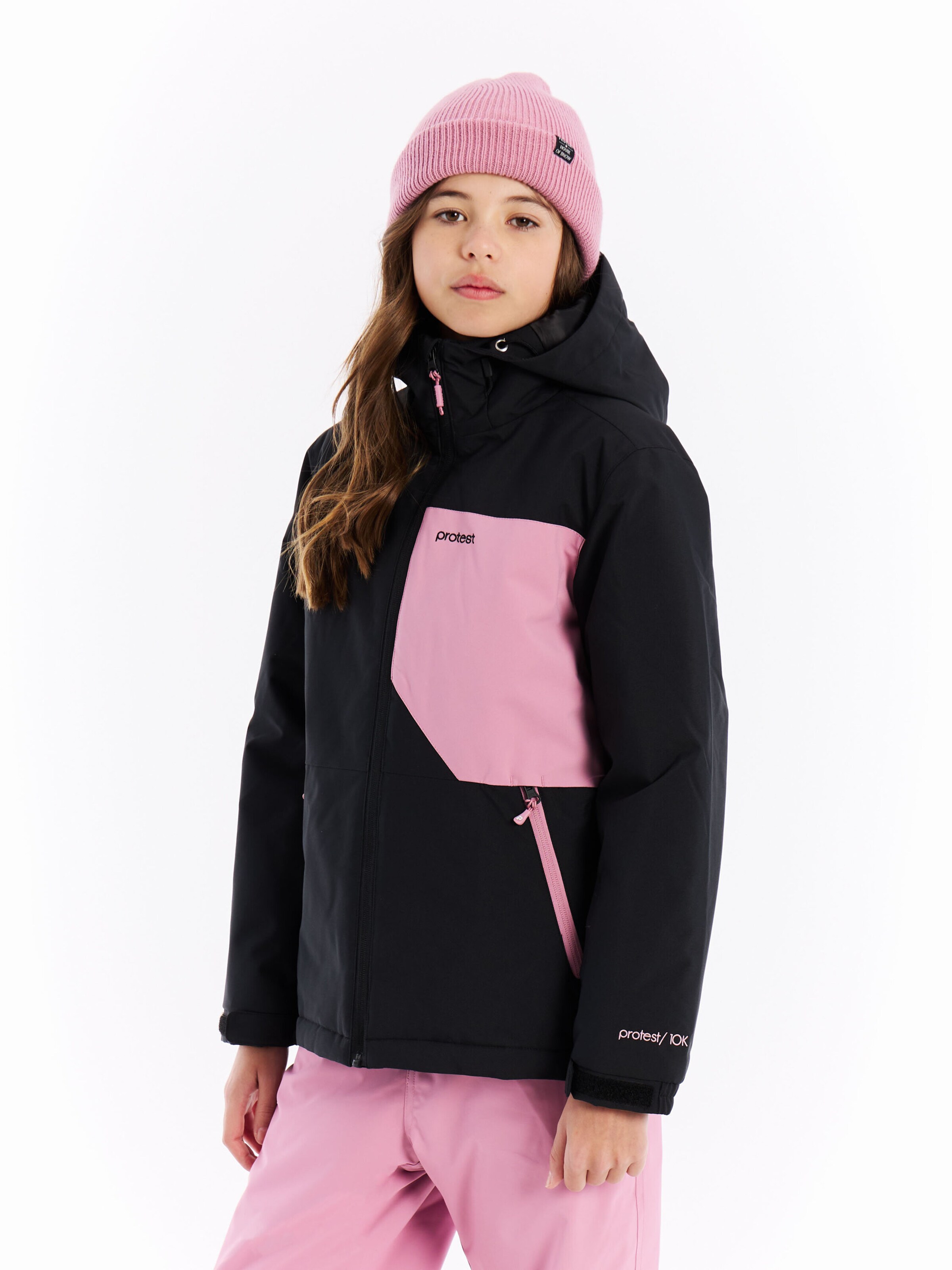 PROTEST Sports jacket 'PRTNoortje JR' in Black