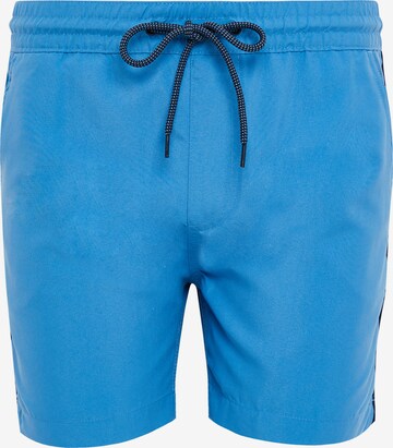 Threadbare Zwemshorts 'Briar' in Blauw: voorkant