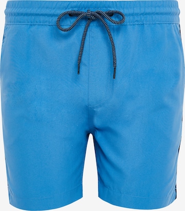 Threadbare Zwemshorts 'Briar' in Blauw: voorkant