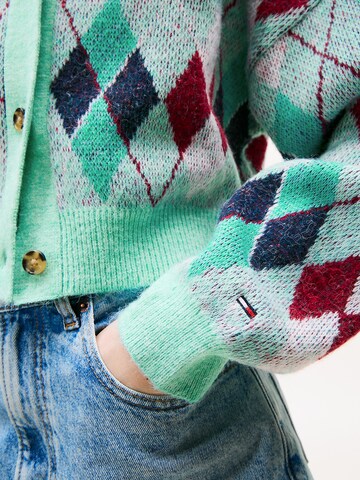 Cardigan Tommy Jeans en vert