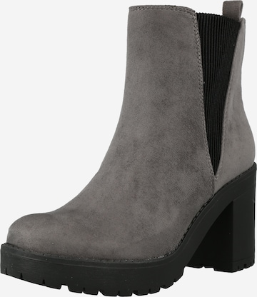 ABOUT YOU Chelsea boots 'Melisa' in Grey: front