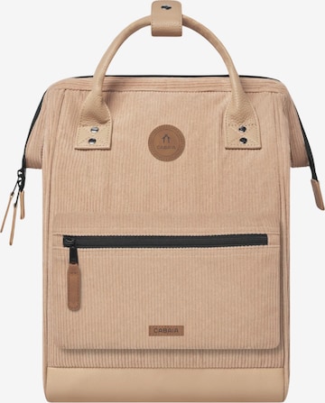 Cabaia Rucksack 'Luxor M' in Beige: Vorderseite