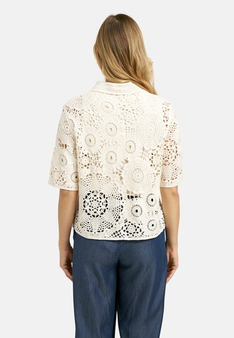 Milano Italy Blouse in Beige
