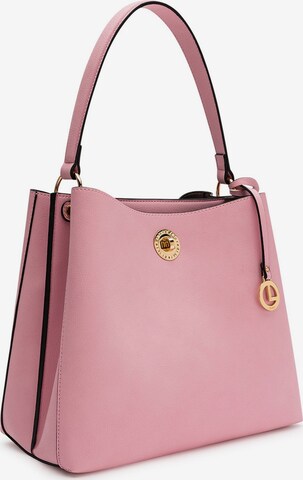 L.CREDI Handtasche in Pink