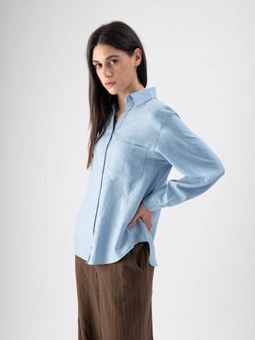 MND Bluse‌‌‌‌‌‌‌‌ in Blau