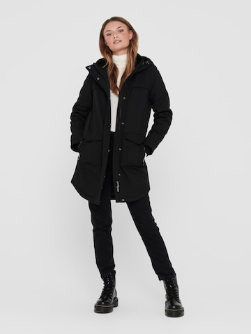 Parka mi-saison 'Maastricht' ONLY en noir