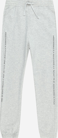 Tapered Pantaloni di Abercrombie & Fitch in grigio: frontale
