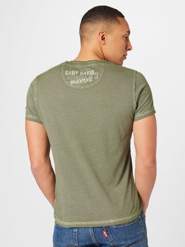 CAMP DAVID Shirt in Green