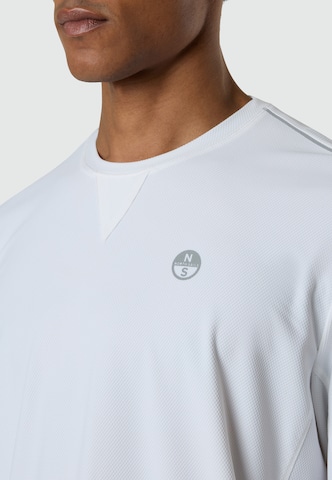 T-Shirt fonctionnel North Sails en blanc