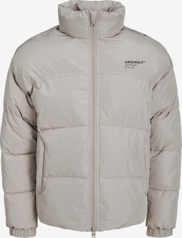 JACK & JONES Winter jacket 'Viper' in Grey: front