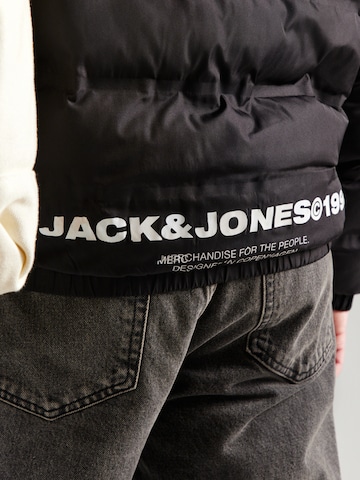 JACK & JONES Winter Jacket 'JCOFUSION' in Black