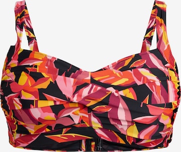 Swim by ZizziBustier Bikini gornji dio 'Stella' - crvena boja: prednji dio