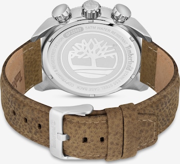 TIMBERLAND Analoog horloge 'HADLOCK' in Bruin