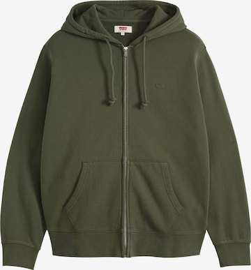 LEVI'S ® Sweat jacket in Green: front